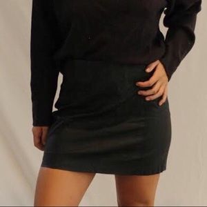 Green Free People Modern Femme Skirt